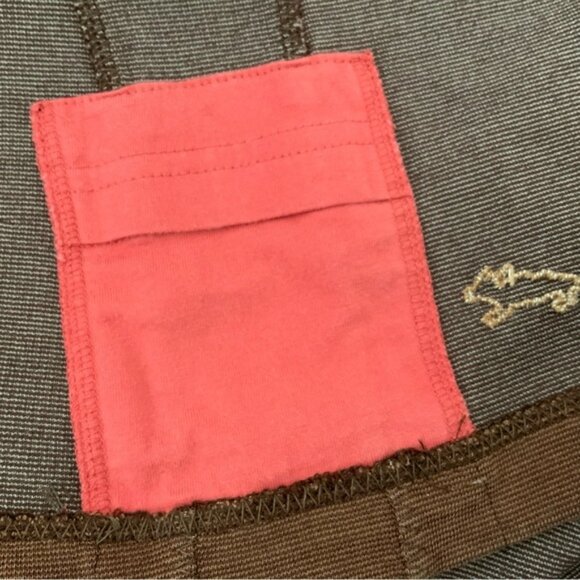 Horny Toad Womens Brown Flexcel A Line Skirt Hidden Pocket Outdoor Comfy Sz S - Picture 9 of 9